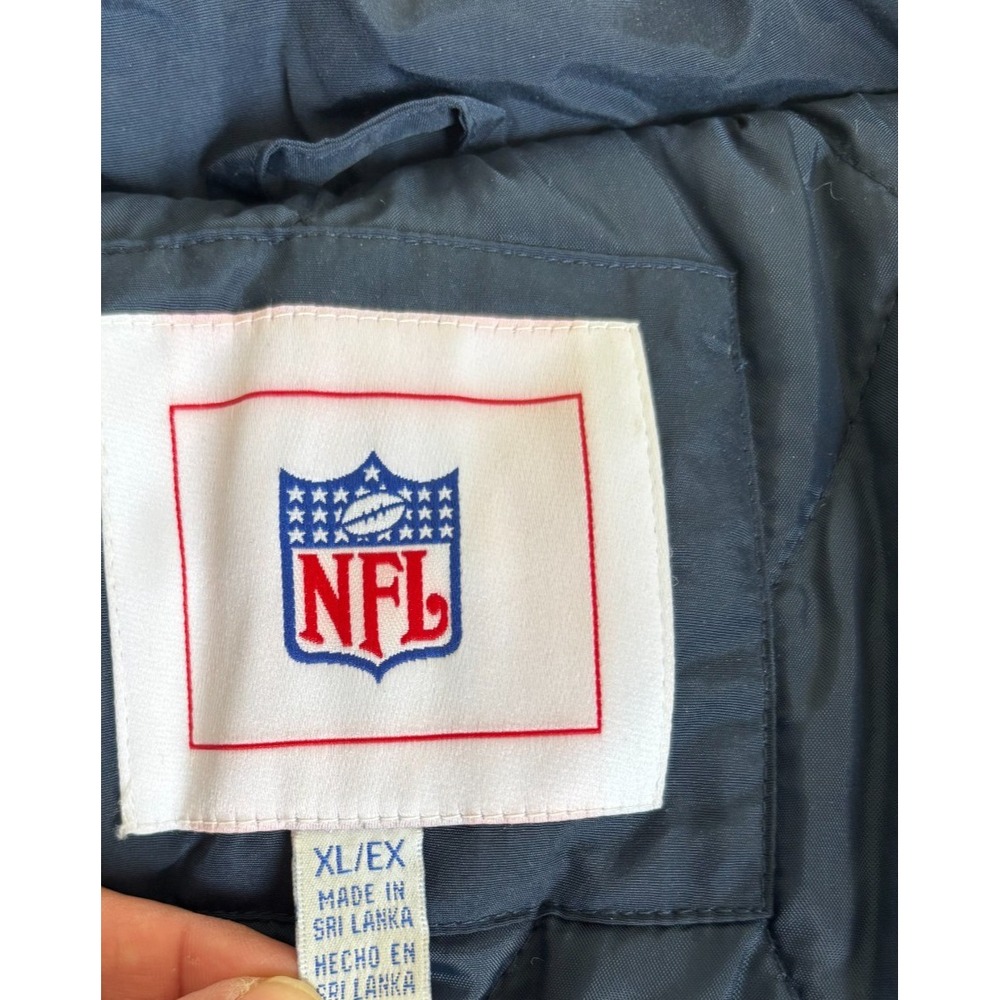Vintage Denver Broncos Jacket XL Insulated Gorpcore 2000's Retro Full Zip Coat - Picture 11 of 16